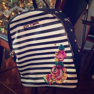 Betsey Johnson backpack like new!